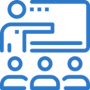 People learning icon